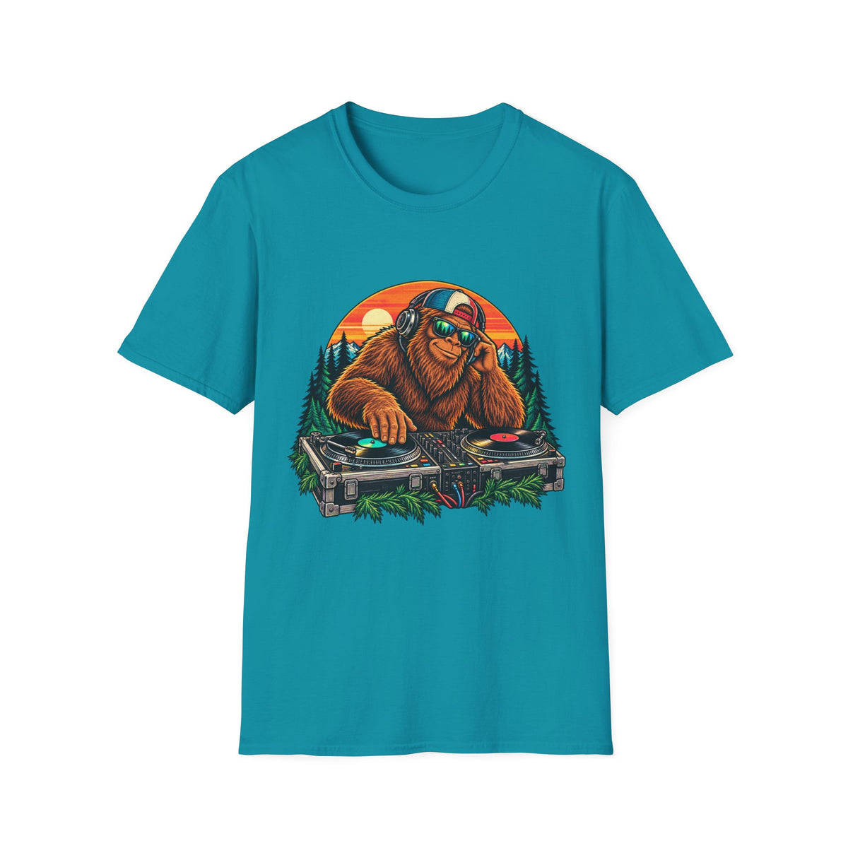 Chill Sasquatch DJ T-Shirt