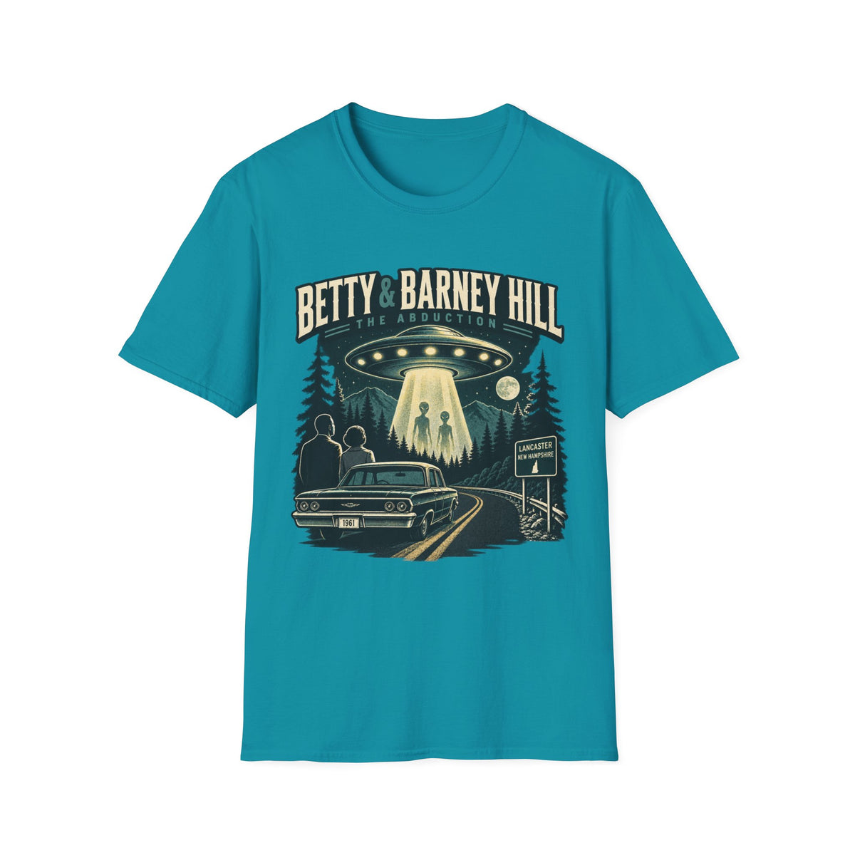 Betty & Barney Hill UFO Alien Abduction T-Shirt