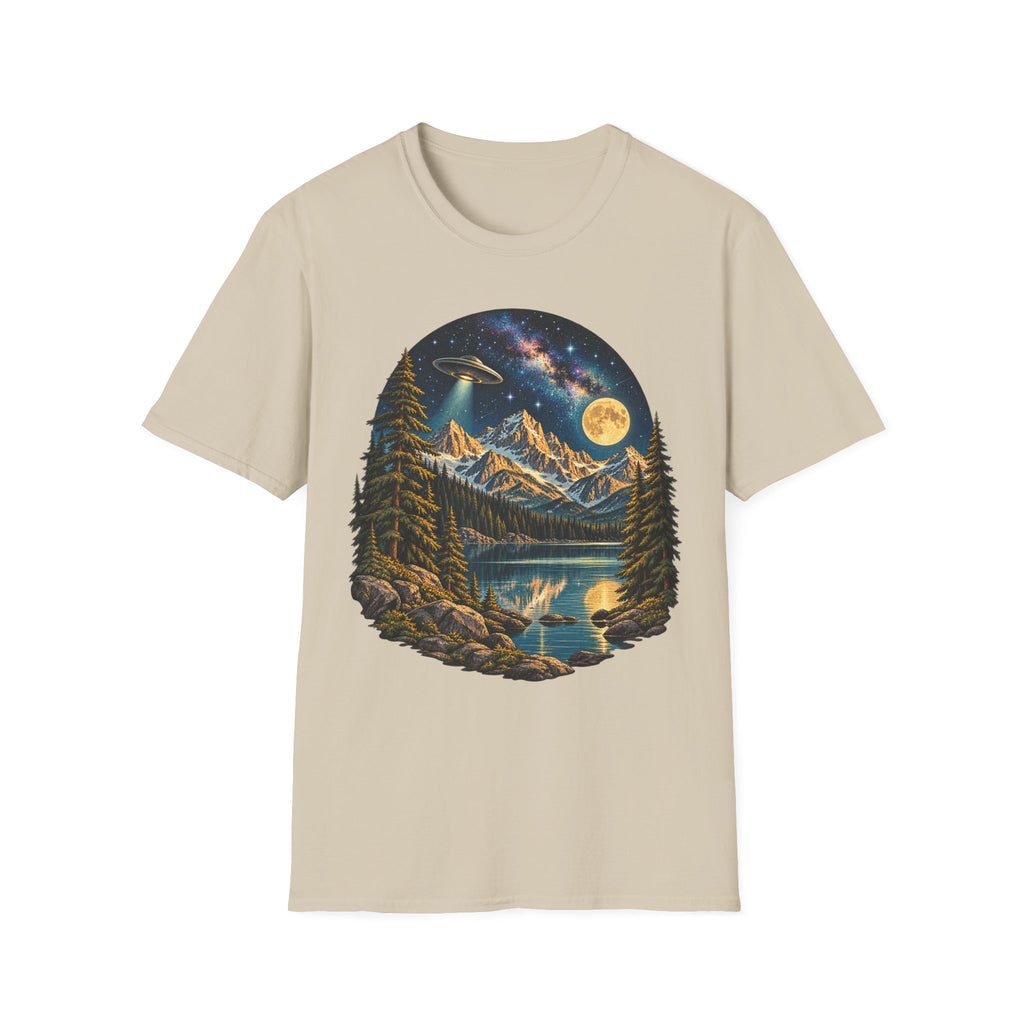 Moonlit Mountain Lake T-Shirt