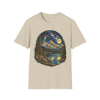 Moonlit Mountain Lake T-Shirt