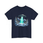 UFO Mountain Abduction Graphic Tee