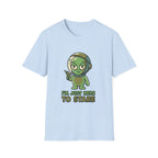 I’m Just Here to Stare Alien T-Shirt