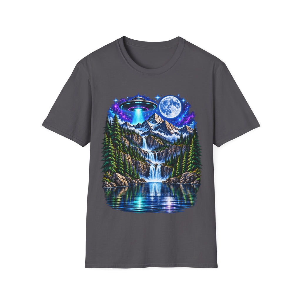 Cosmic Mountain Waterfall T-Shirt