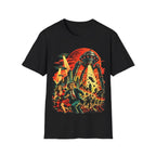 Retro Sci-Fi Alien Invasion T-Shirt