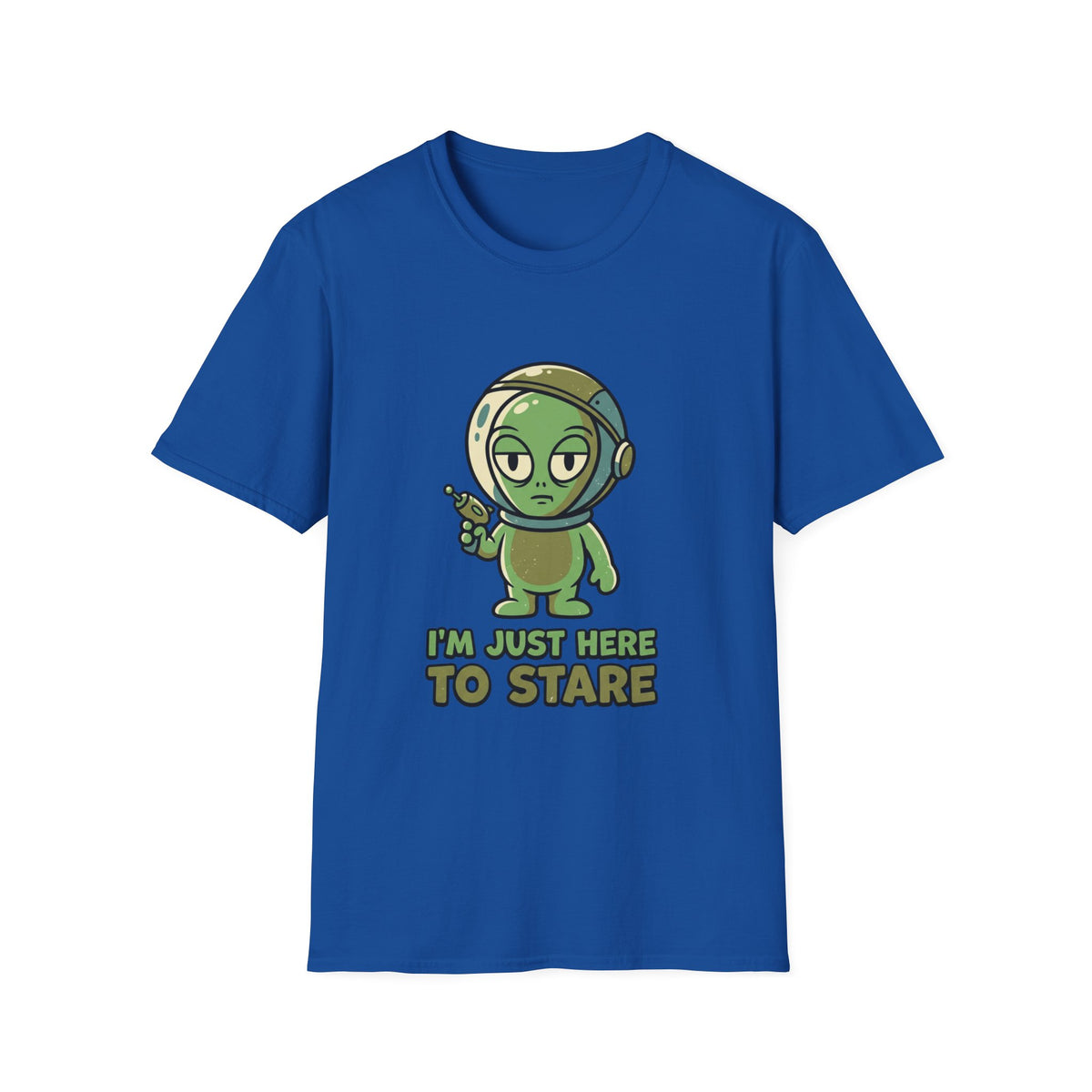 I’m Just Here to Stare Alien T-Shirt