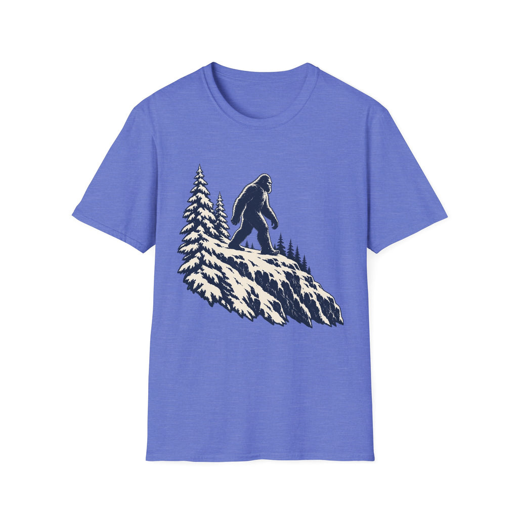 Bigfoot Mountain T-Shirt — Sasquatch Hiking Graphic Tee