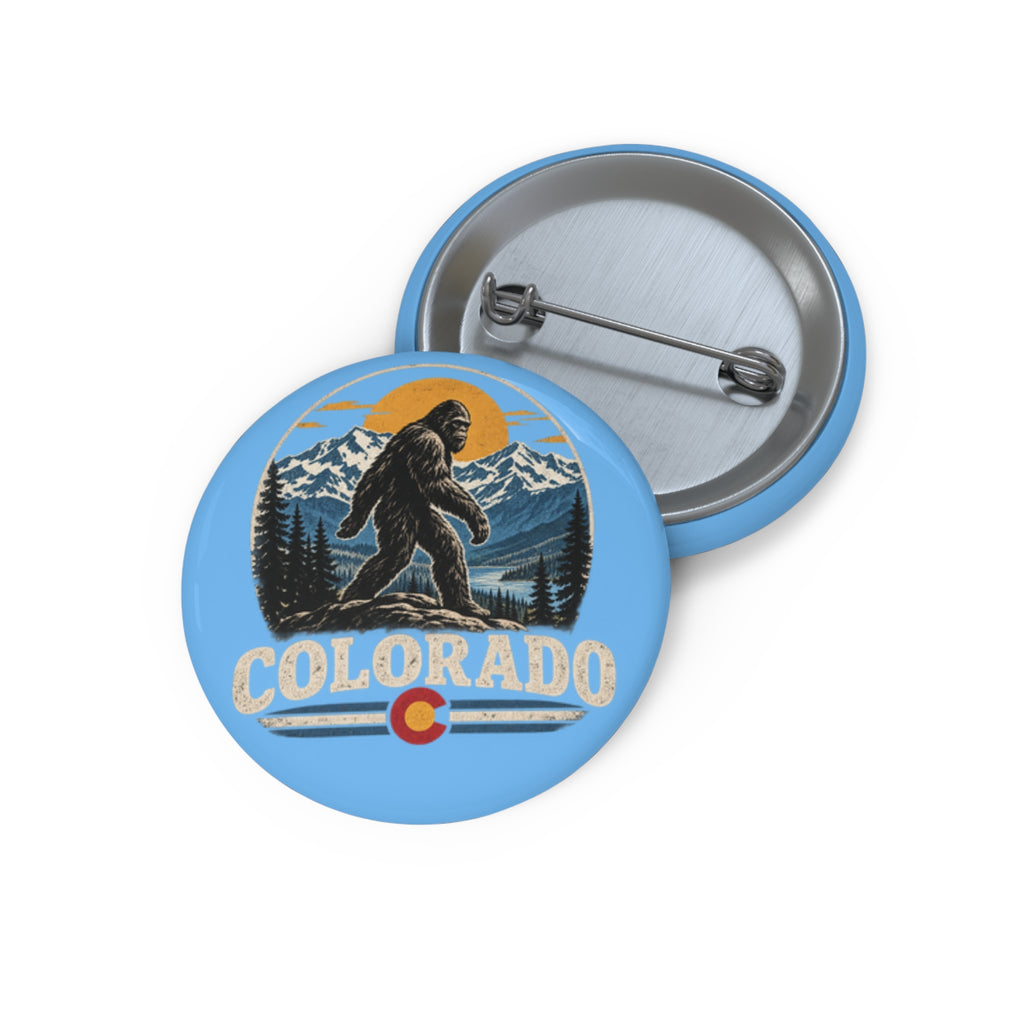bigfoot Colorado pin button