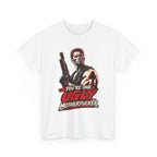 Vintage Action Hero with Shotgun Youre One Ugly Motherfucker Tee Graphic TShirt