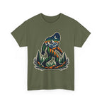 Bigfoot Mountain Scene T-Shirt
