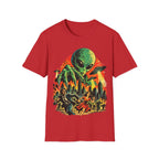 Alien Invasion Retro Sci-Fi T-Shirt