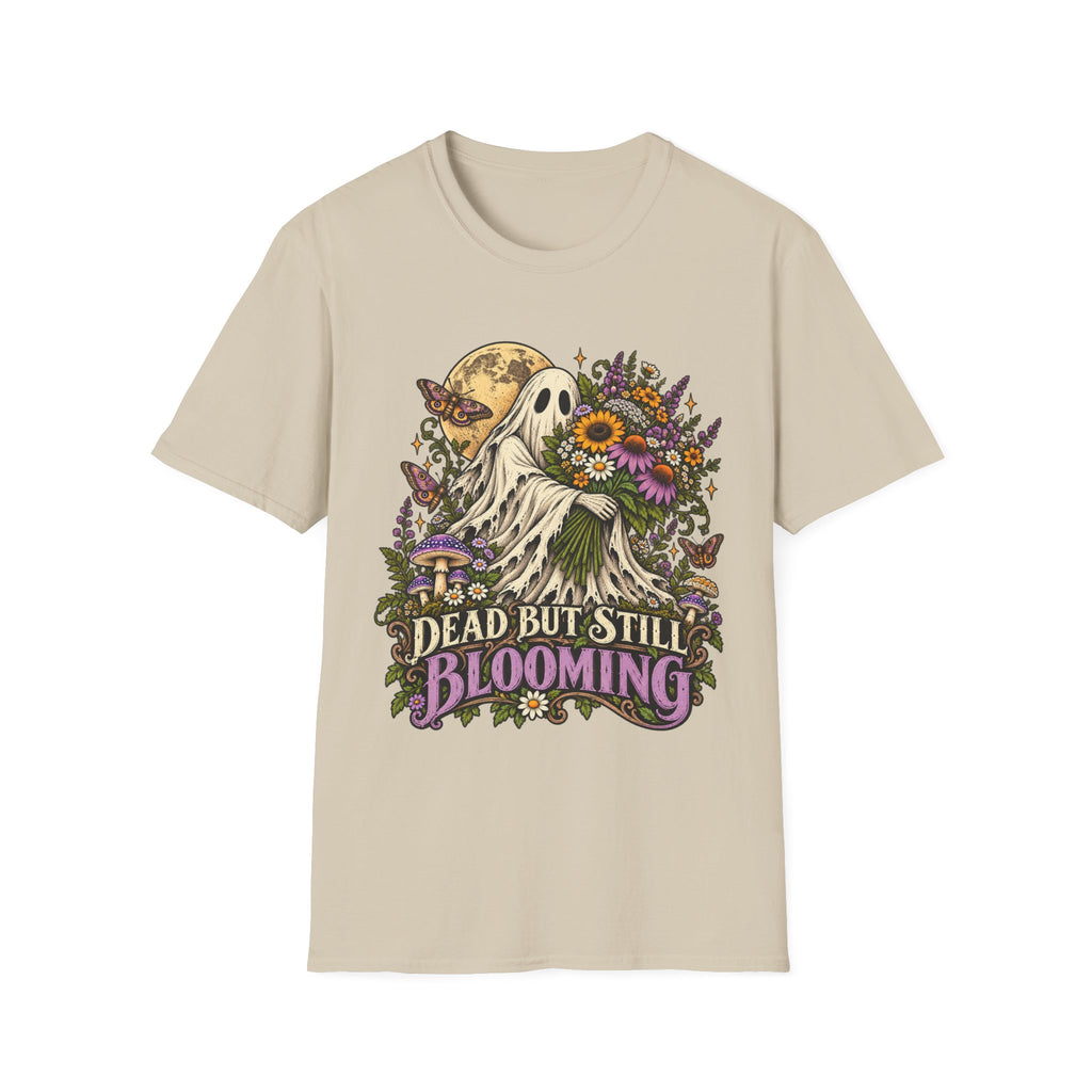 Dead but Still Blooming Floral Ghost T-Shirt