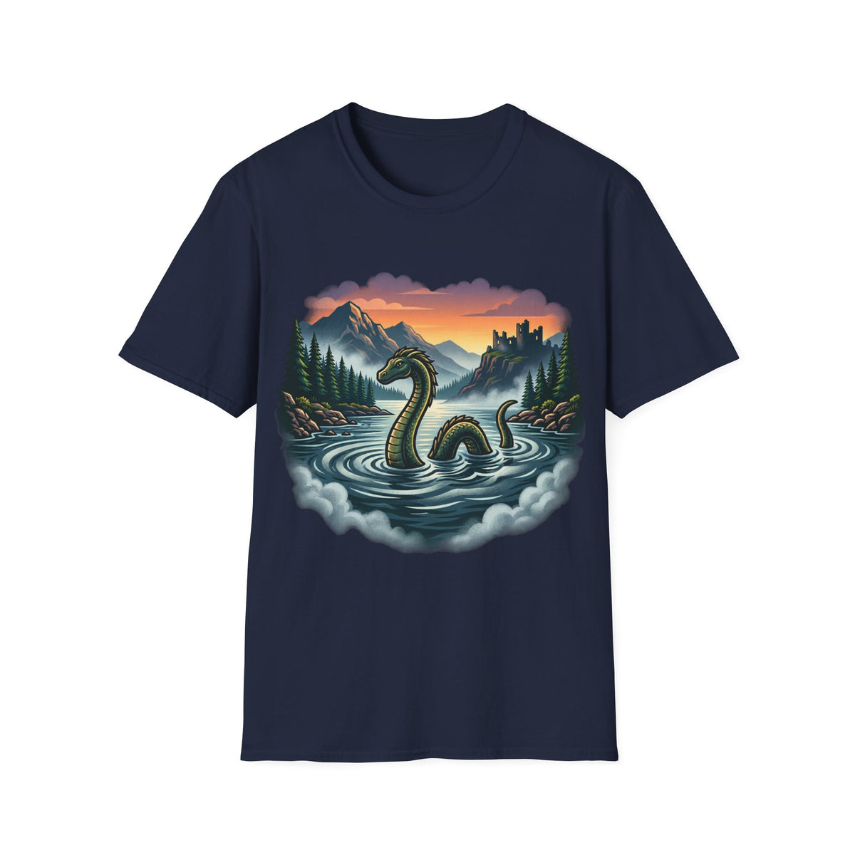 Sea Serpent Sunset T-Shirt