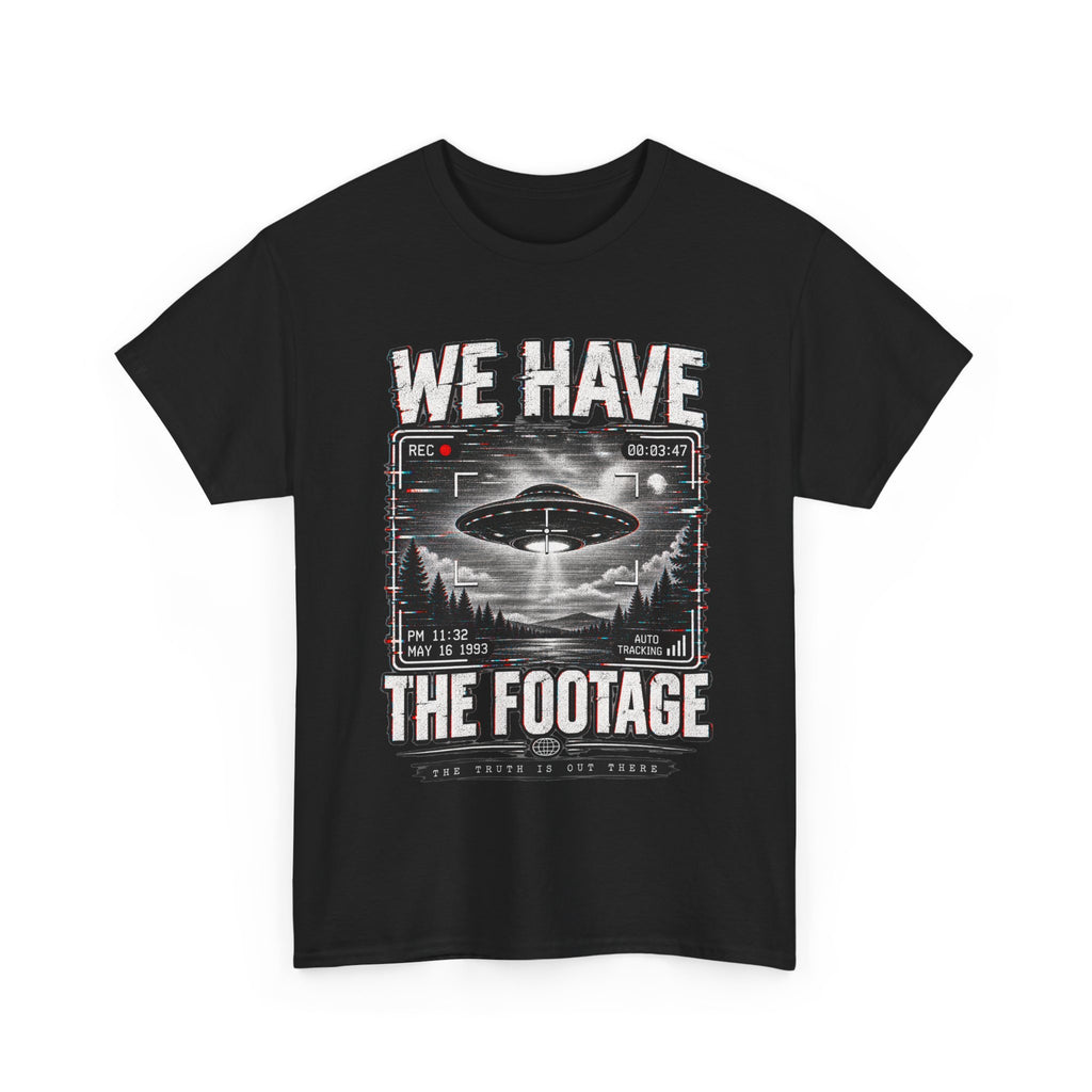 We Have The Footage UFO Tee | Vintage UFO Abduction Footage Shirt