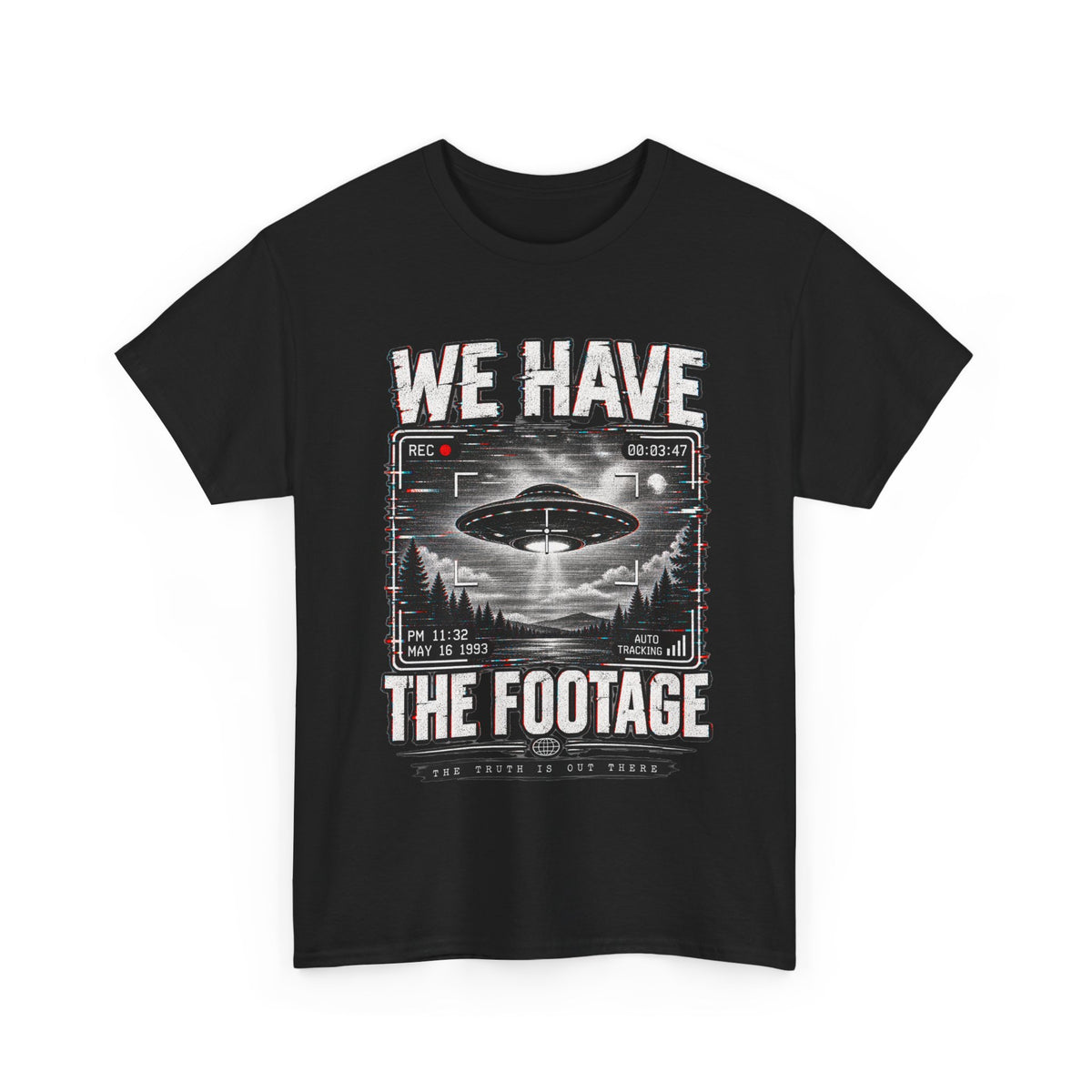 We Have The Footage UFO Tee | Vintage UFO Abduction Footage Shirt