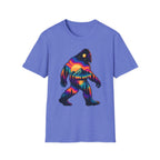 Colorful Sasquatch Bigfoot T-Shirt
