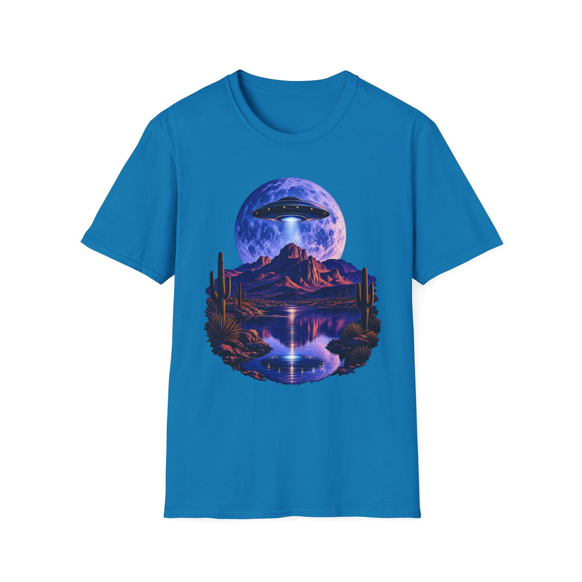 UFO Desert Night T-Shirt