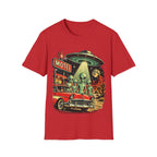 Retro Alien UFO Motel Graphic T-Shirt