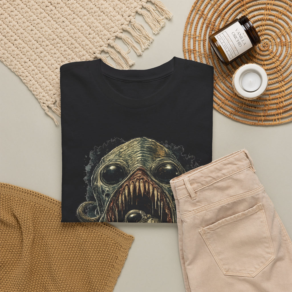 Astronaut Devoured by Sea Monster Tee | Space Horror Graphic Shirt