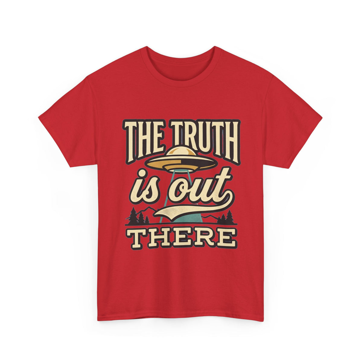 The Truth Is Out There T-Shirt | UFO Alien Retro Graphic Tee