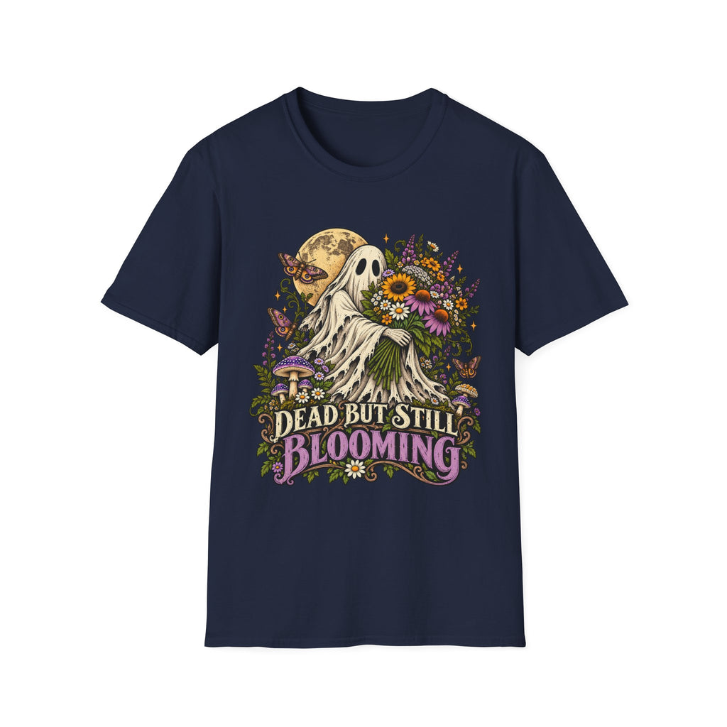 Dead but Still Blooming Floral Ghost T-Shirt