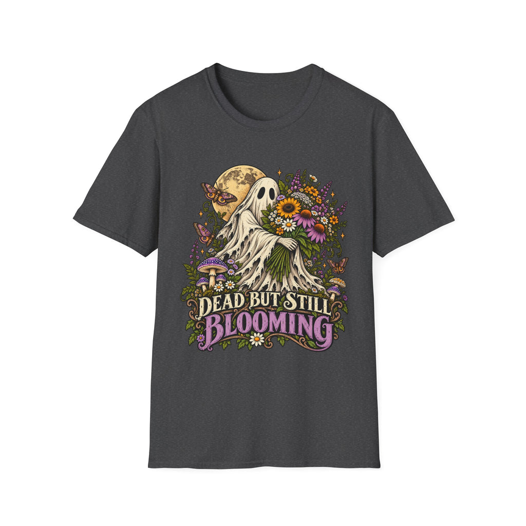Dead but Still Blooming Floral Ghost T-Shirt