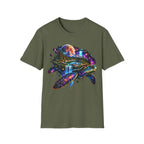 Colorful Cosmic Turtle T-Shirt
