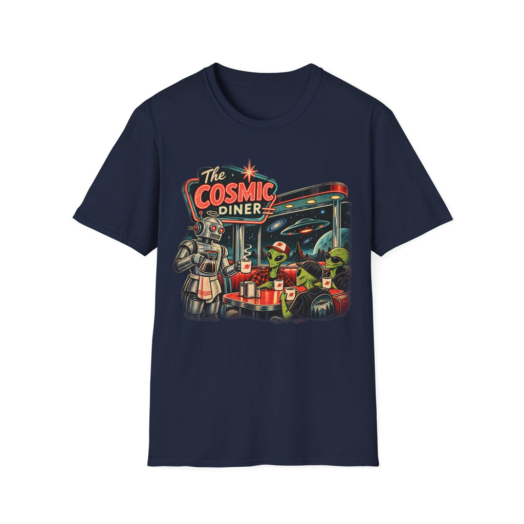 The Cosmic Diner Retro Space T-Shirt