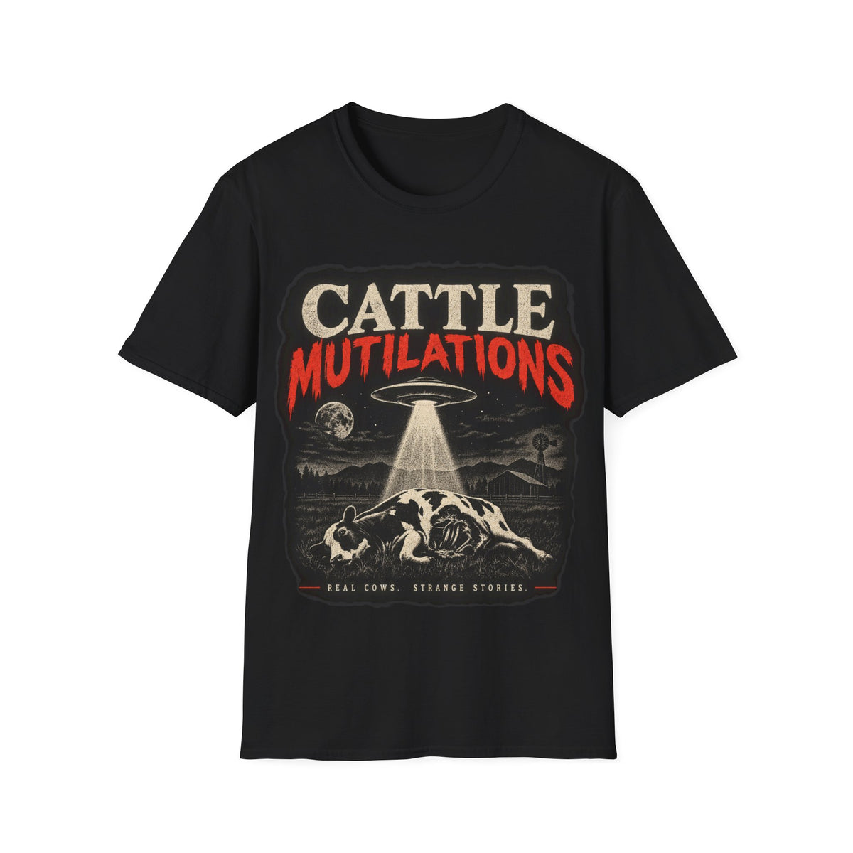 Cattle Mutilations UFO T-Shirt