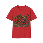 Bigfoot vs xenomorph  T-Shirt