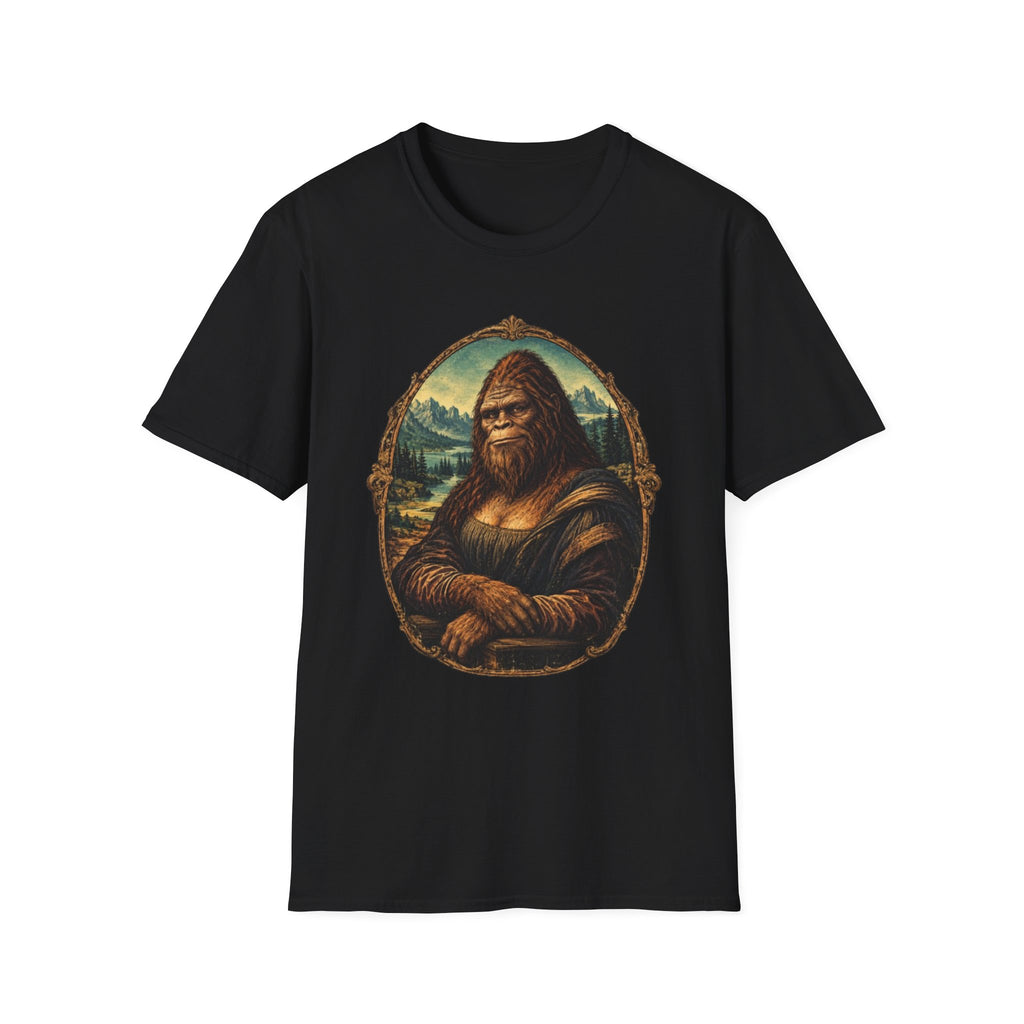 Bigfoot Mona Lisa T-Shirt