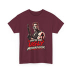 Vintage Action Hero with Shotgun Youre One Ugly Motherfucker Tee Graphic TShirt