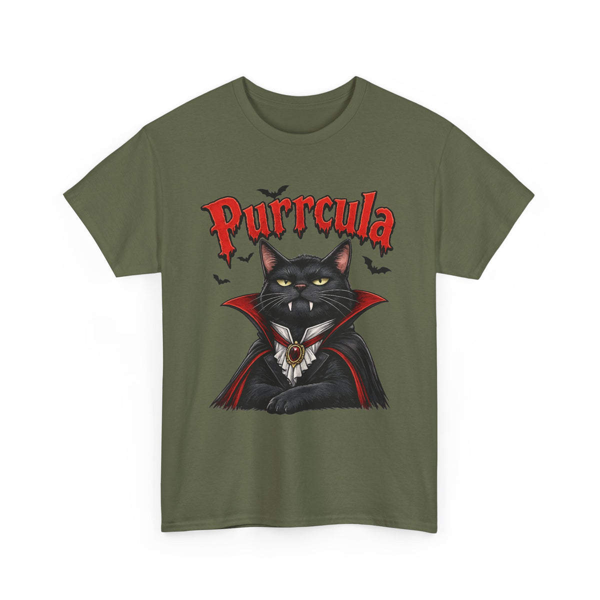 Purrcula Vampire Cat Tee