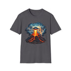 Volcanic Eruption Fantasy T-Shirt