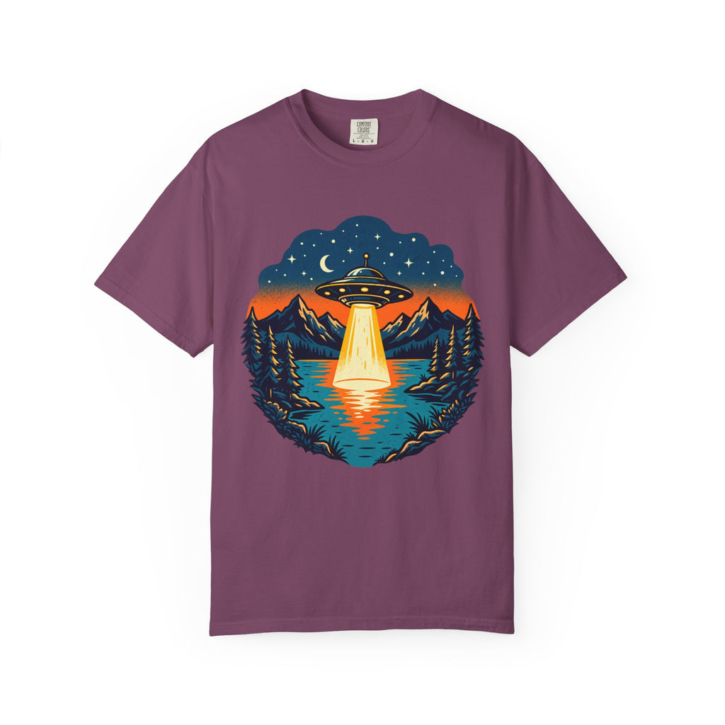 UFO Lake Scene T-Shirt