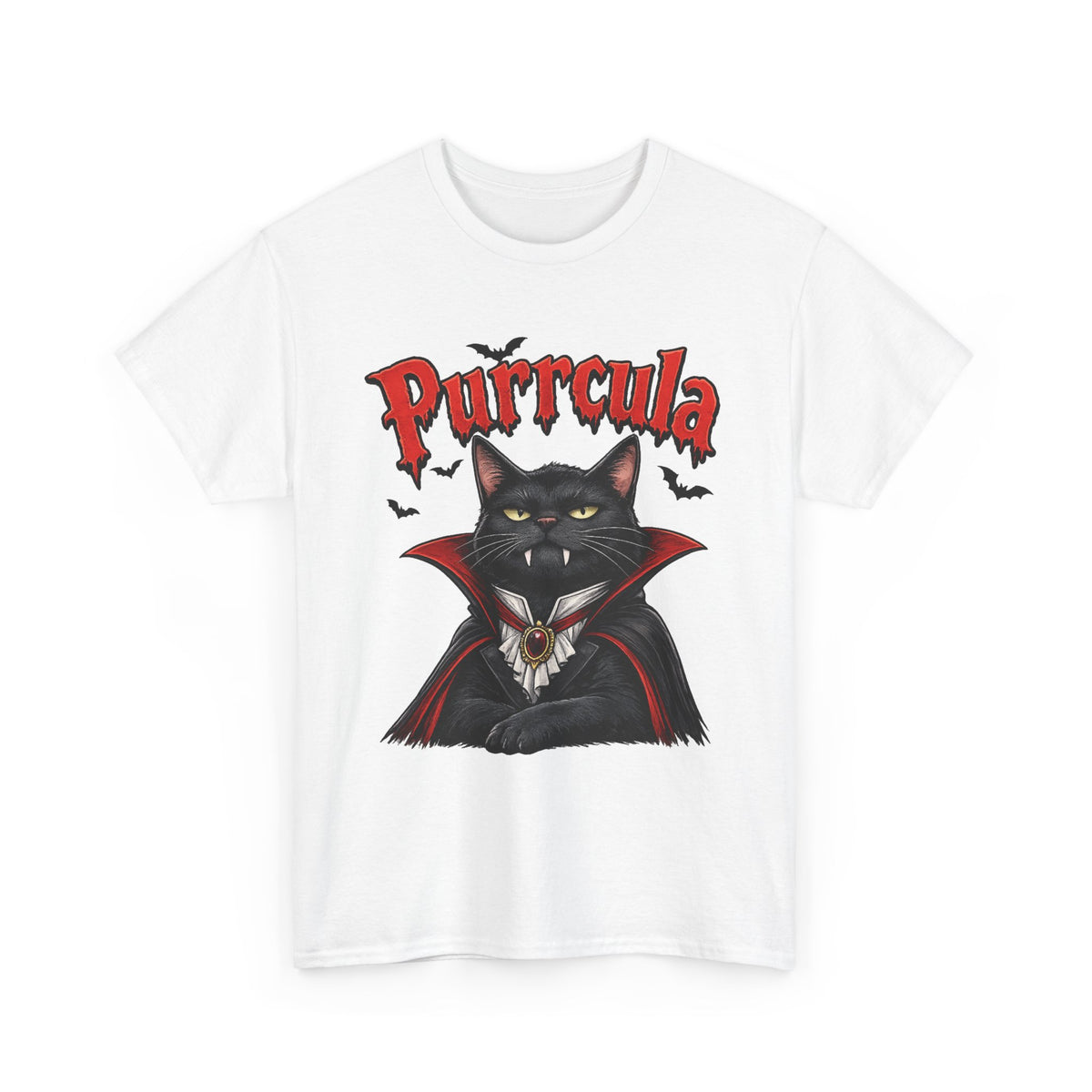 Purrcula Vampire Cat Tee
