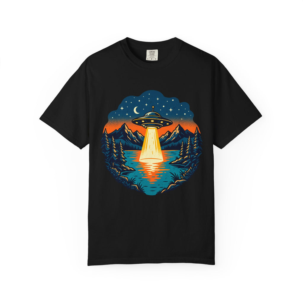 UFO Lake Scene T-Shirt