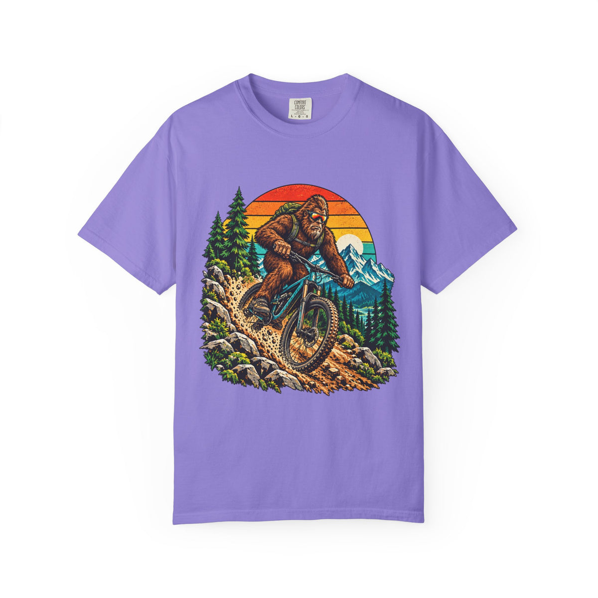 Bigfoot Mountain Biking T-Shirt