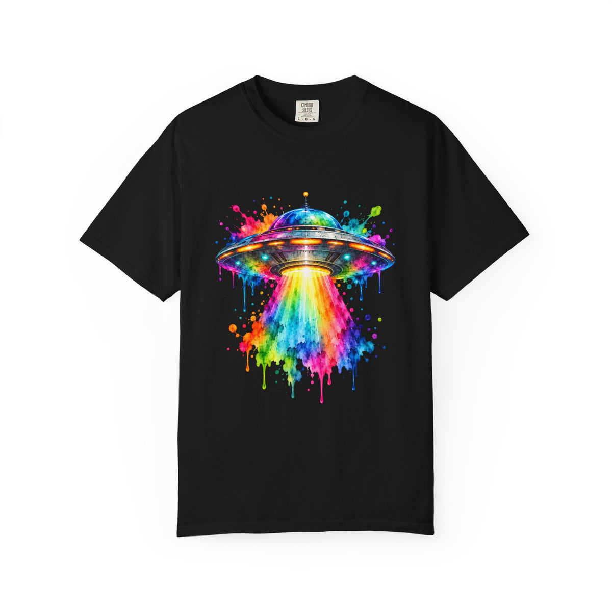 UFO Rainbow Beam T-Shirt