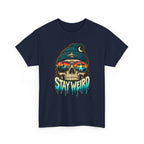 Stay Weird Skull Tee — Retro Sunset Skull Graphic T-Shirt