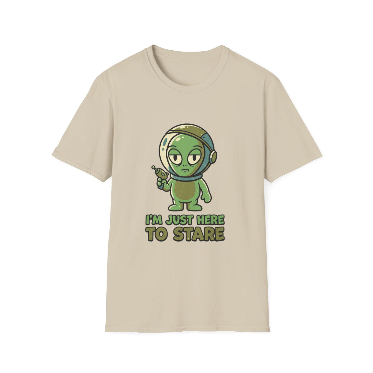 I’m Just Here to Stare Alien T-Shirt