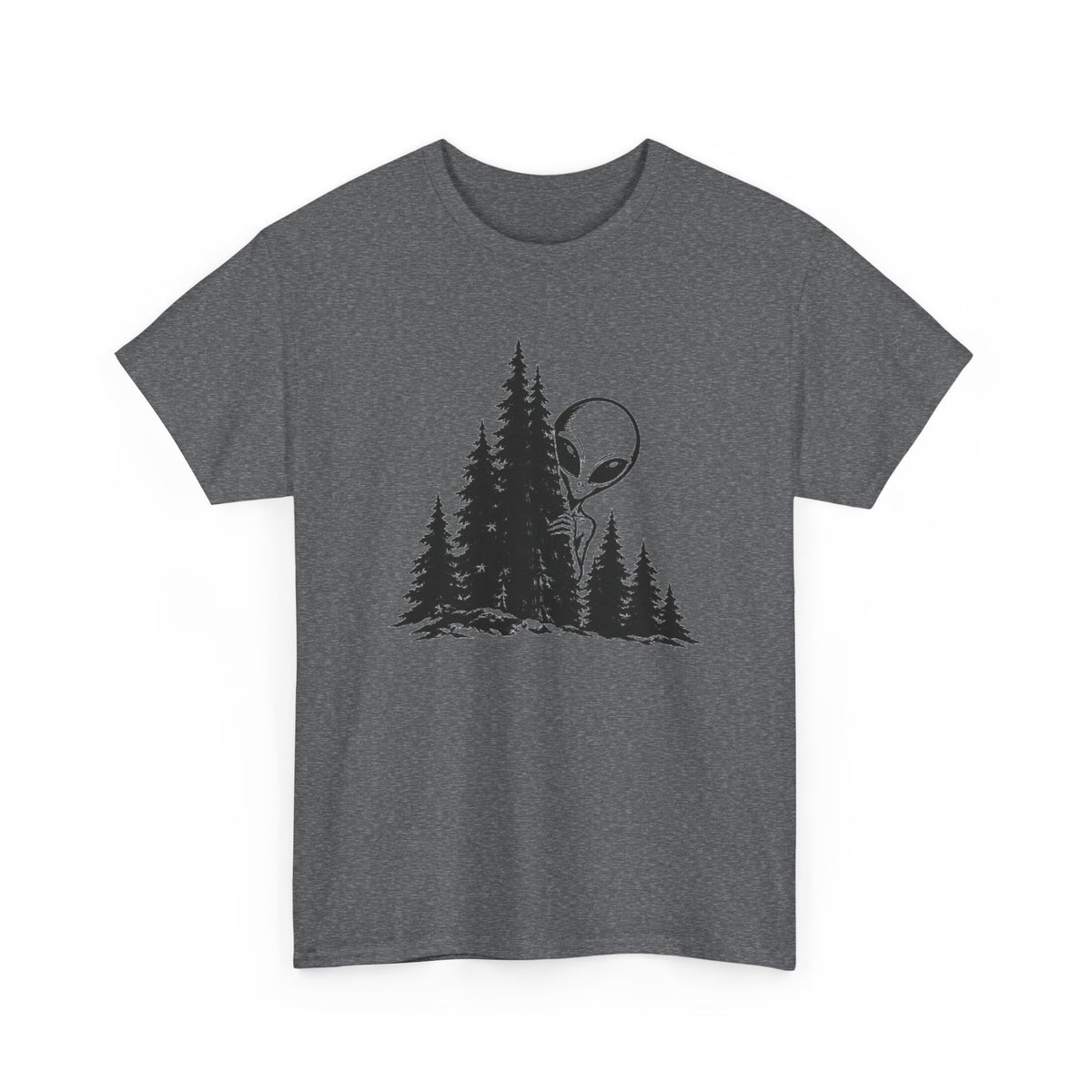 Alien in the Pines Graphic T-Shirt