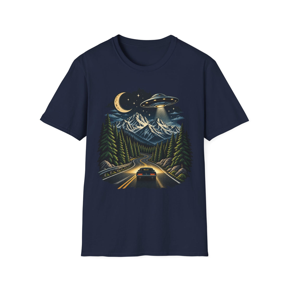 UFO Night Drive T-Shirt