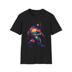 Colorful Sasquatch Bigfoot T-Shirt