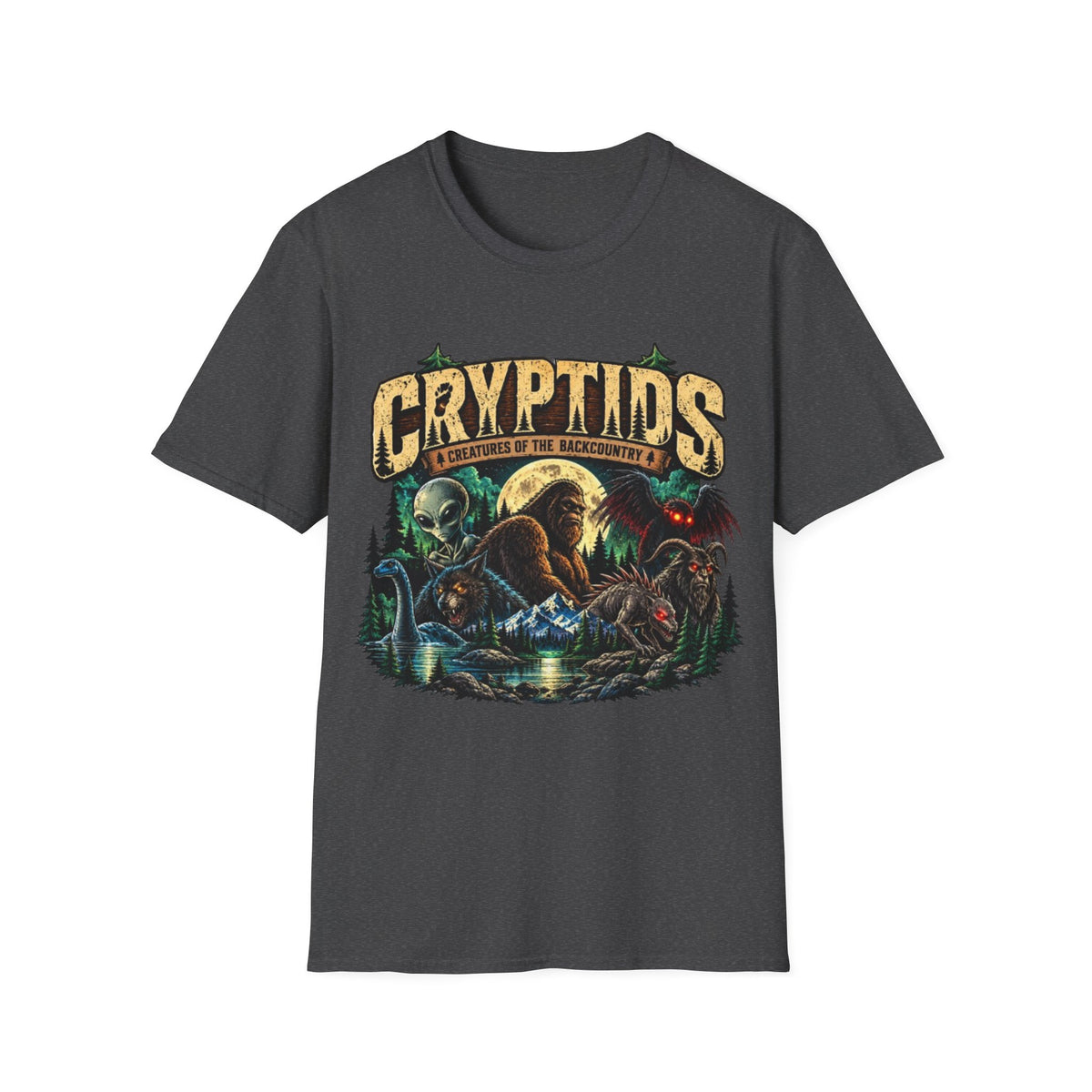 Cryptids Vintage Monster T-Shirt