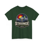 Strange Colorado alien mountains T-Shirt | UFO retro badge tee