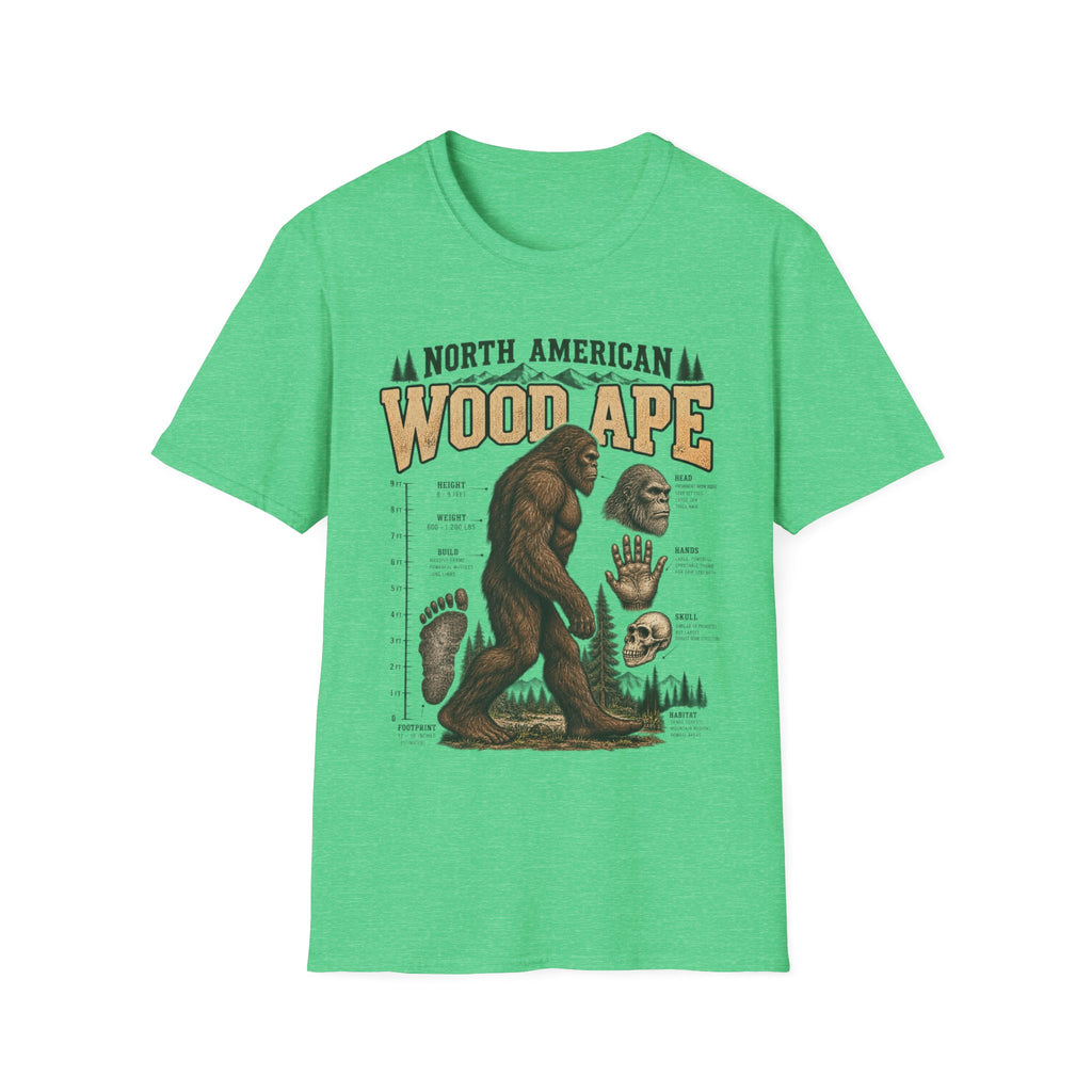 North American Wood Ape Bigfoot Cryptid T-Shirt