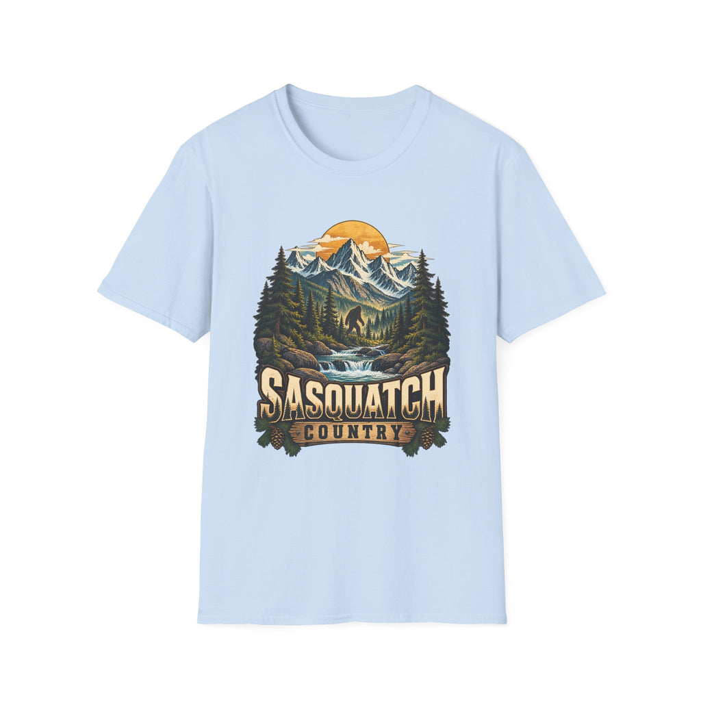 Sasquatch Country Mountain Adventure T-Shirt