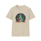 Bigfoot and Alien Sharing a Taco Graphic T-Shirt