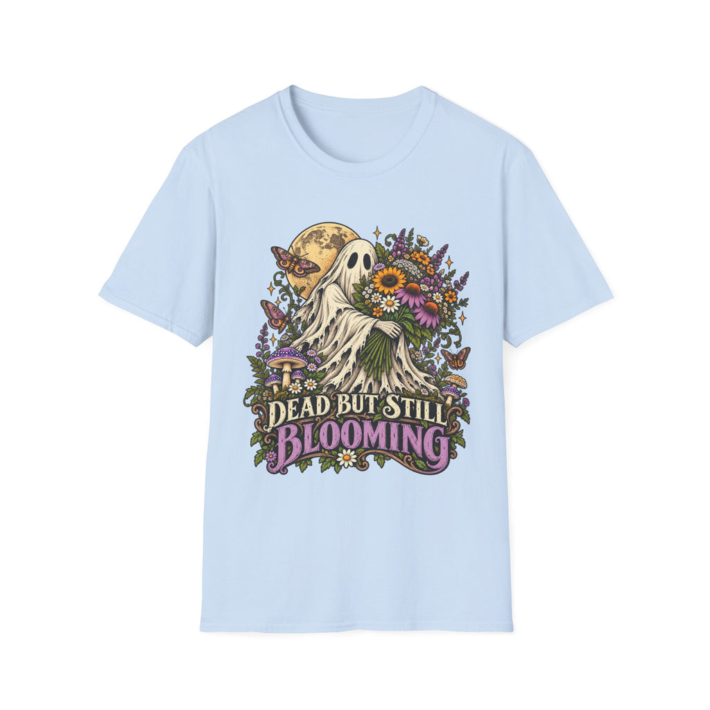 Dead but Still Blooming Floral Ghost T-Shirt