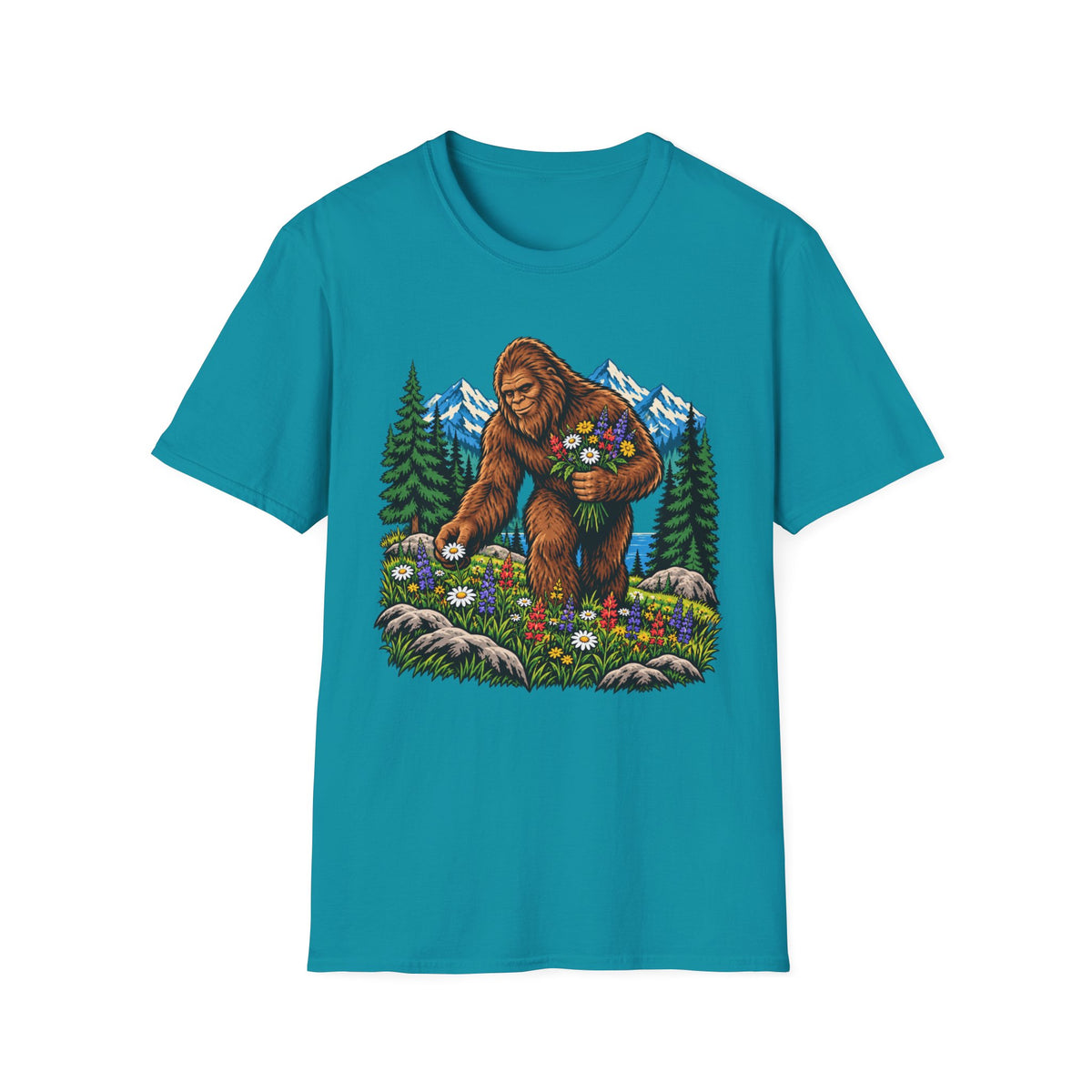 Bigfoot Wilderness Mountain T-Shirt